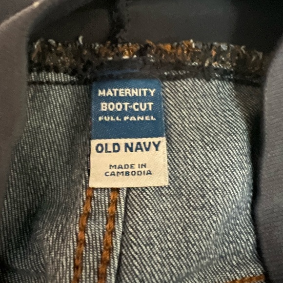 Old Navy maternity full panel boot cut jeans SZ 8 regular - Picture 6 of 11